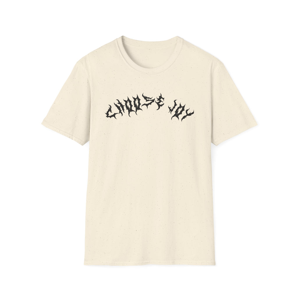 Lundr Choose Joy Black Text Tee