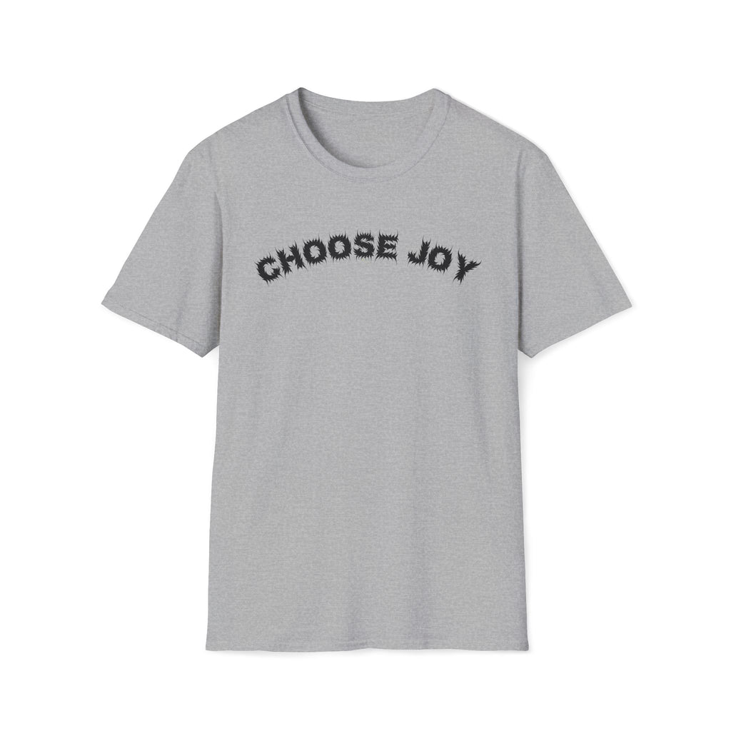 Bildsa Choose Joy Black Text Tee