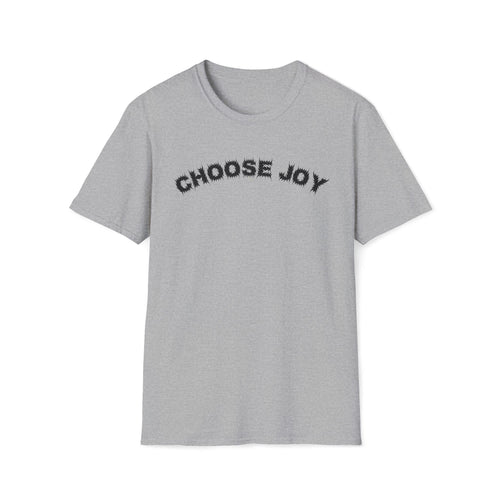 Bildsa Choose Joy Black Text Tee