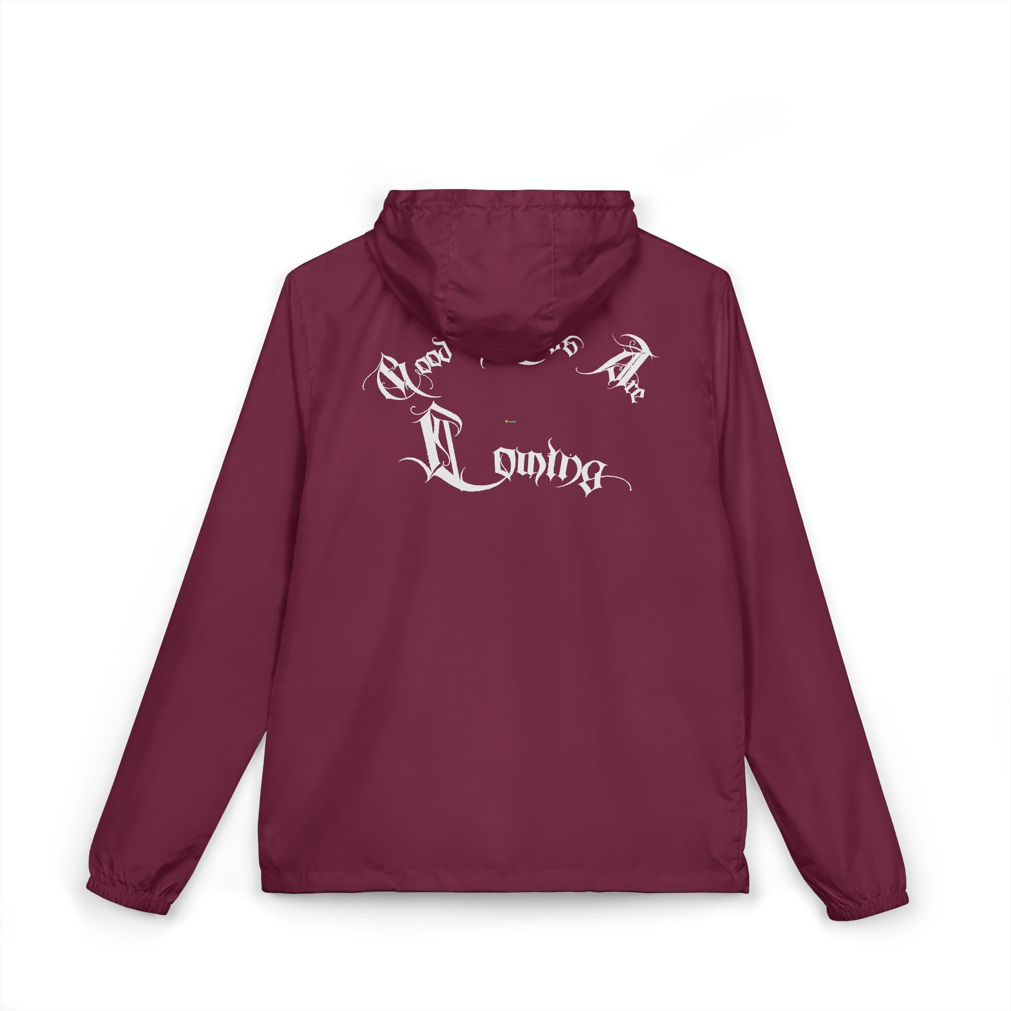 Ellioaey Good Things Are Coming White Text Windbreaker