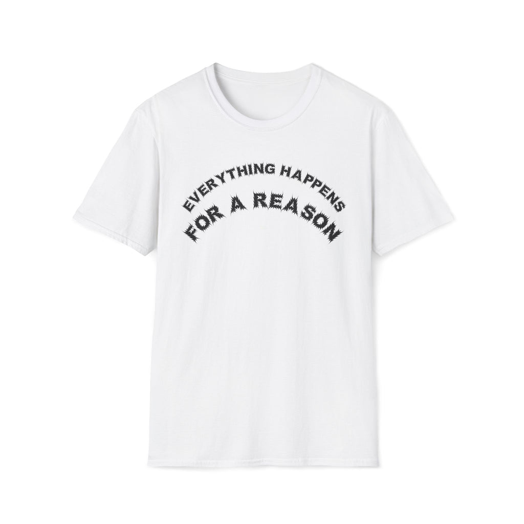 Bildsa Everything Happens Black Text Tee