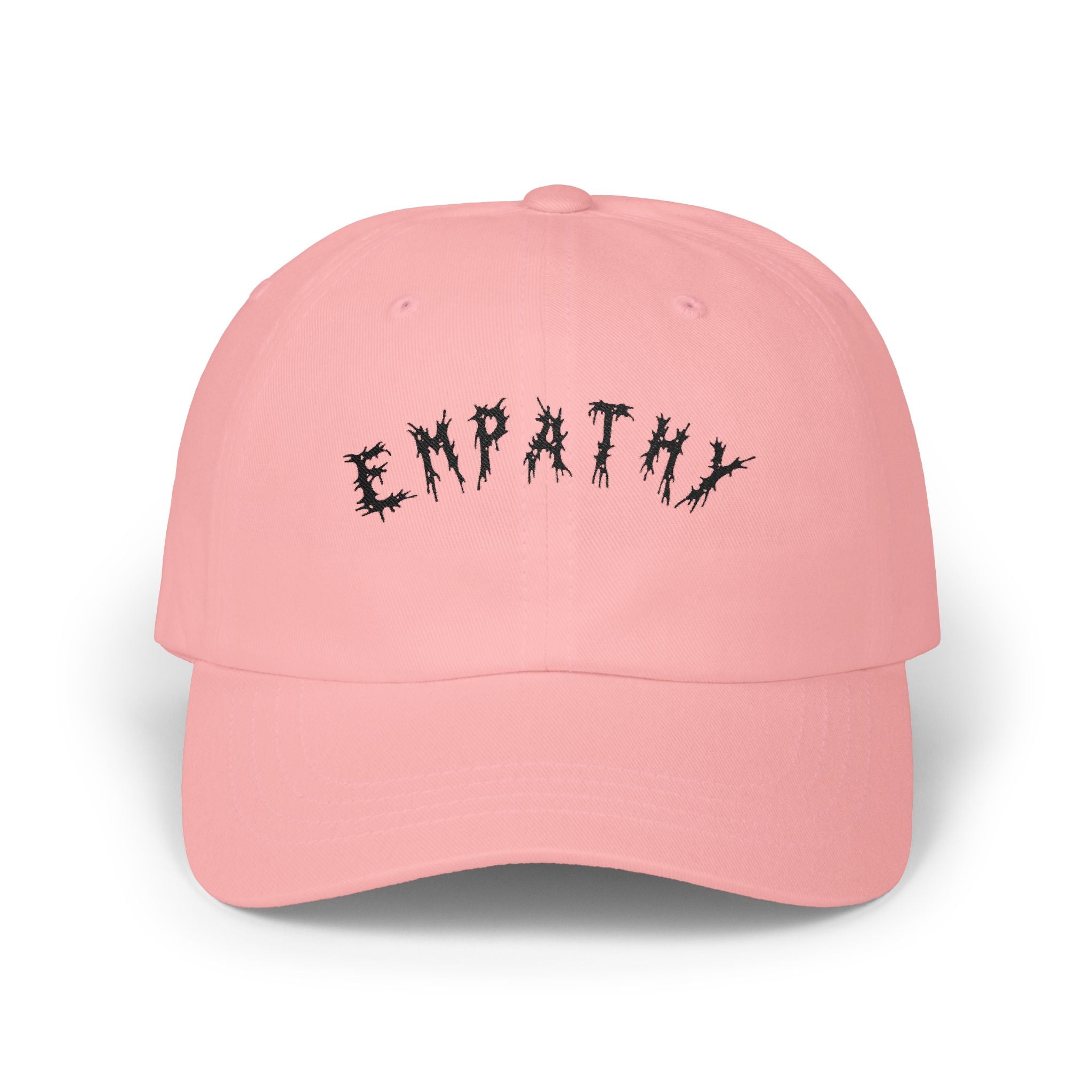 Hvita Empathy Black Text Dad Hat
