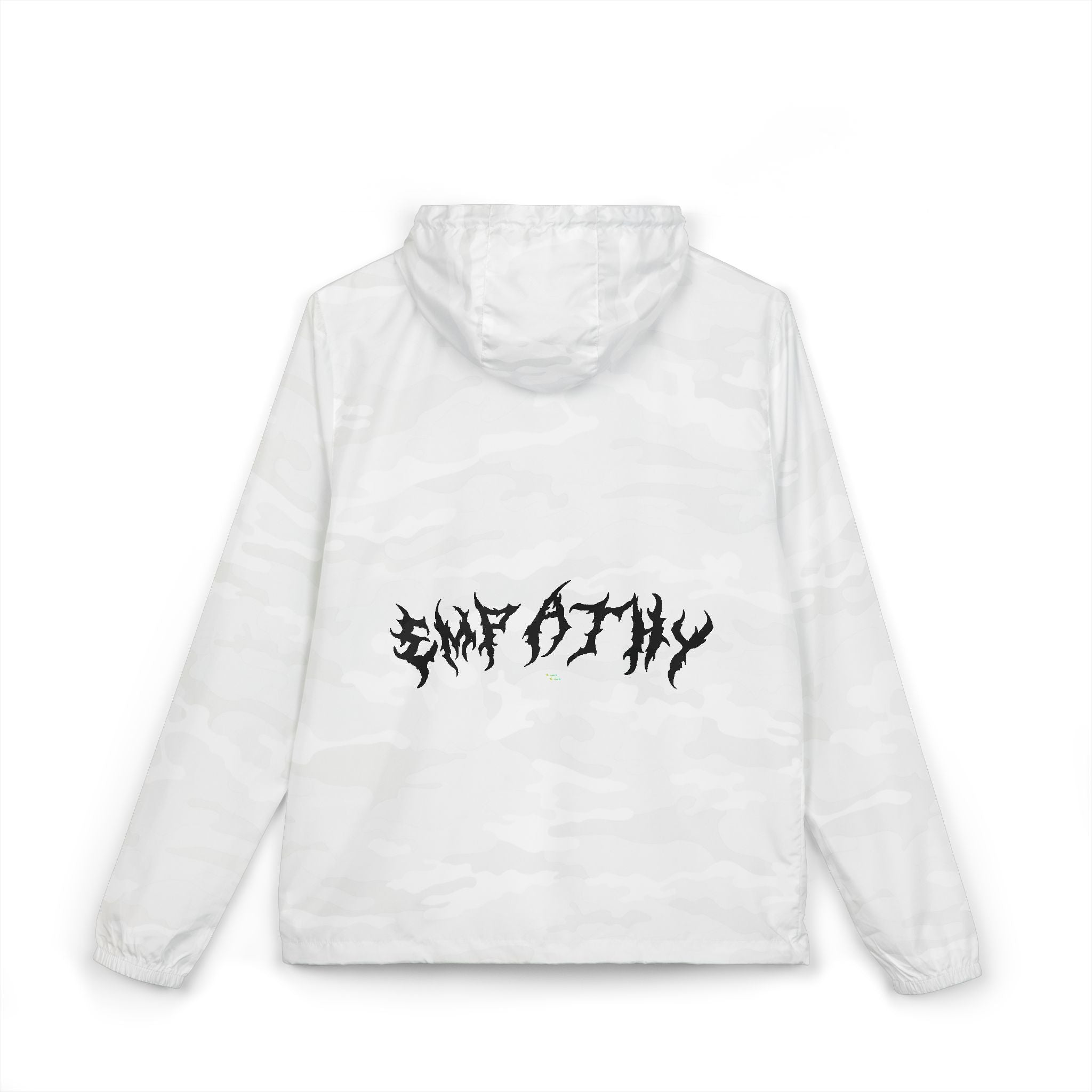 Lundr Empathy Black Text Windbreaker