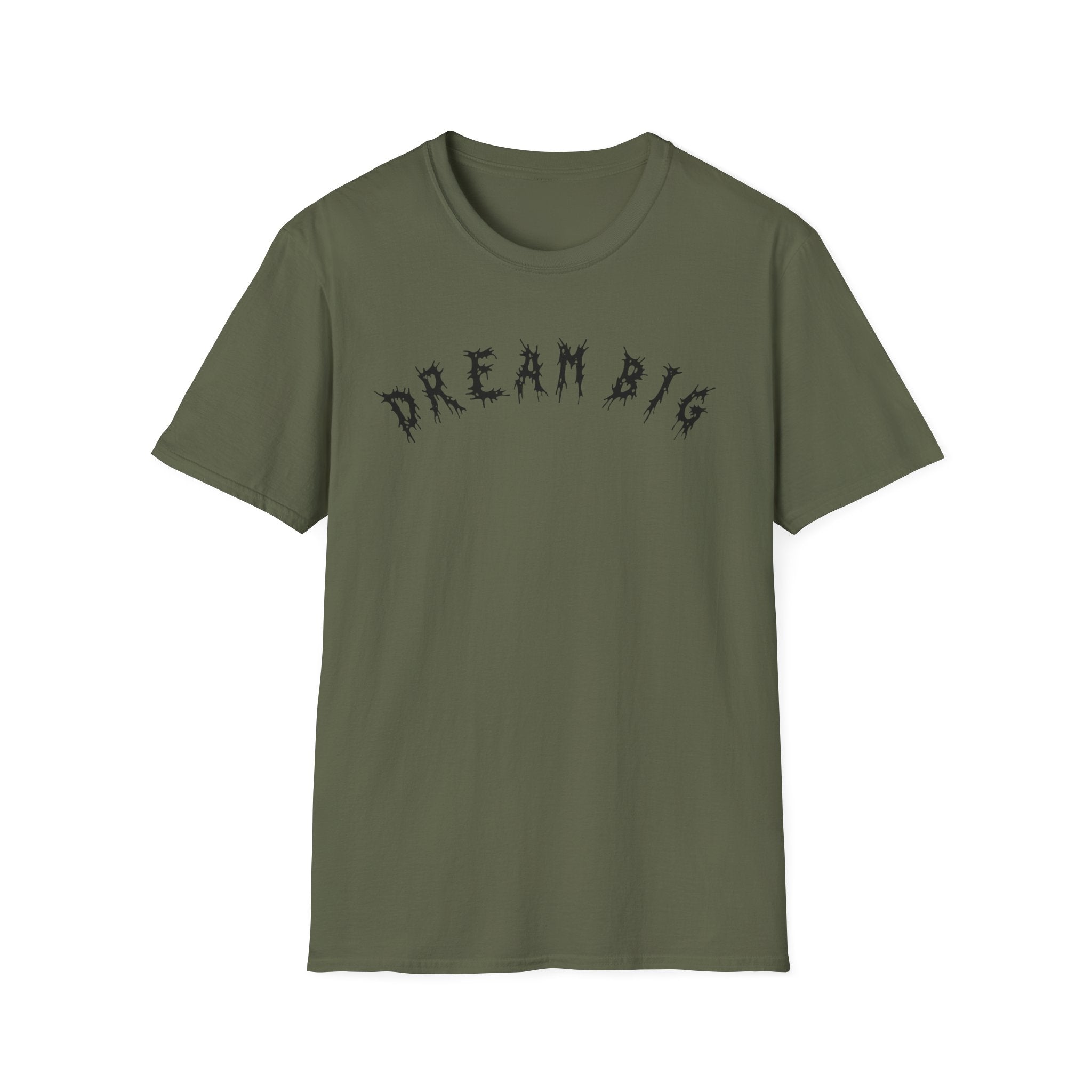 Hvita Dream Big Black Text Tee
