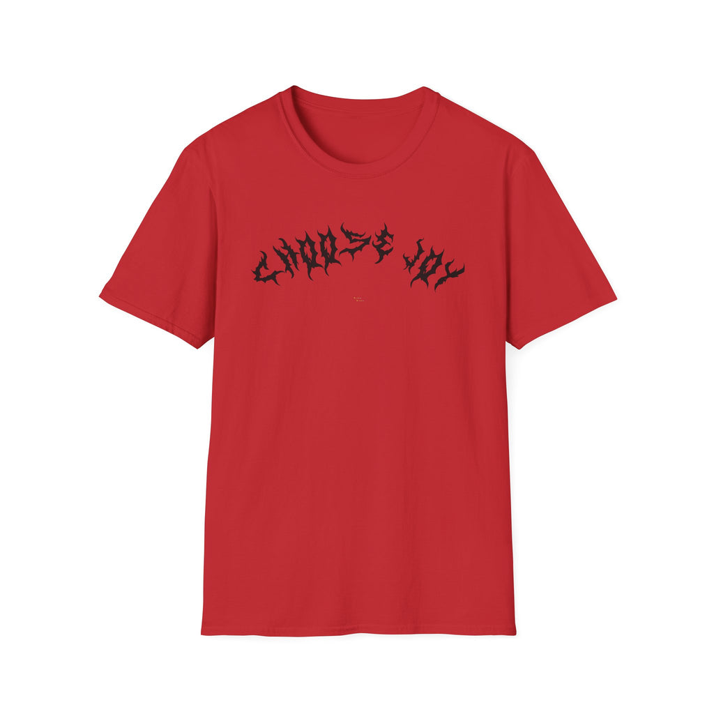 Lundr Choose Joy Black Text Tee