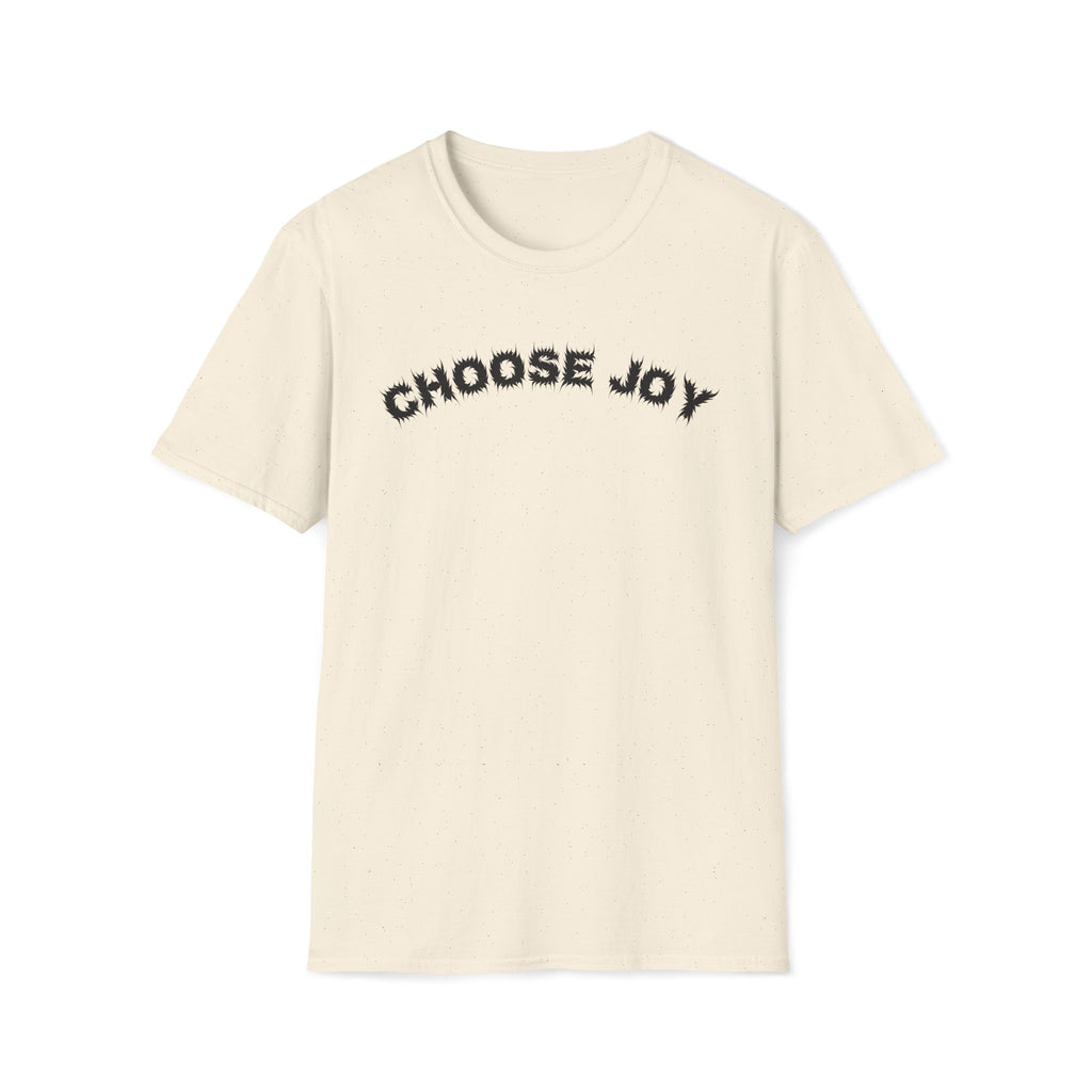 Bildsa Choose Joy Black Text Tee