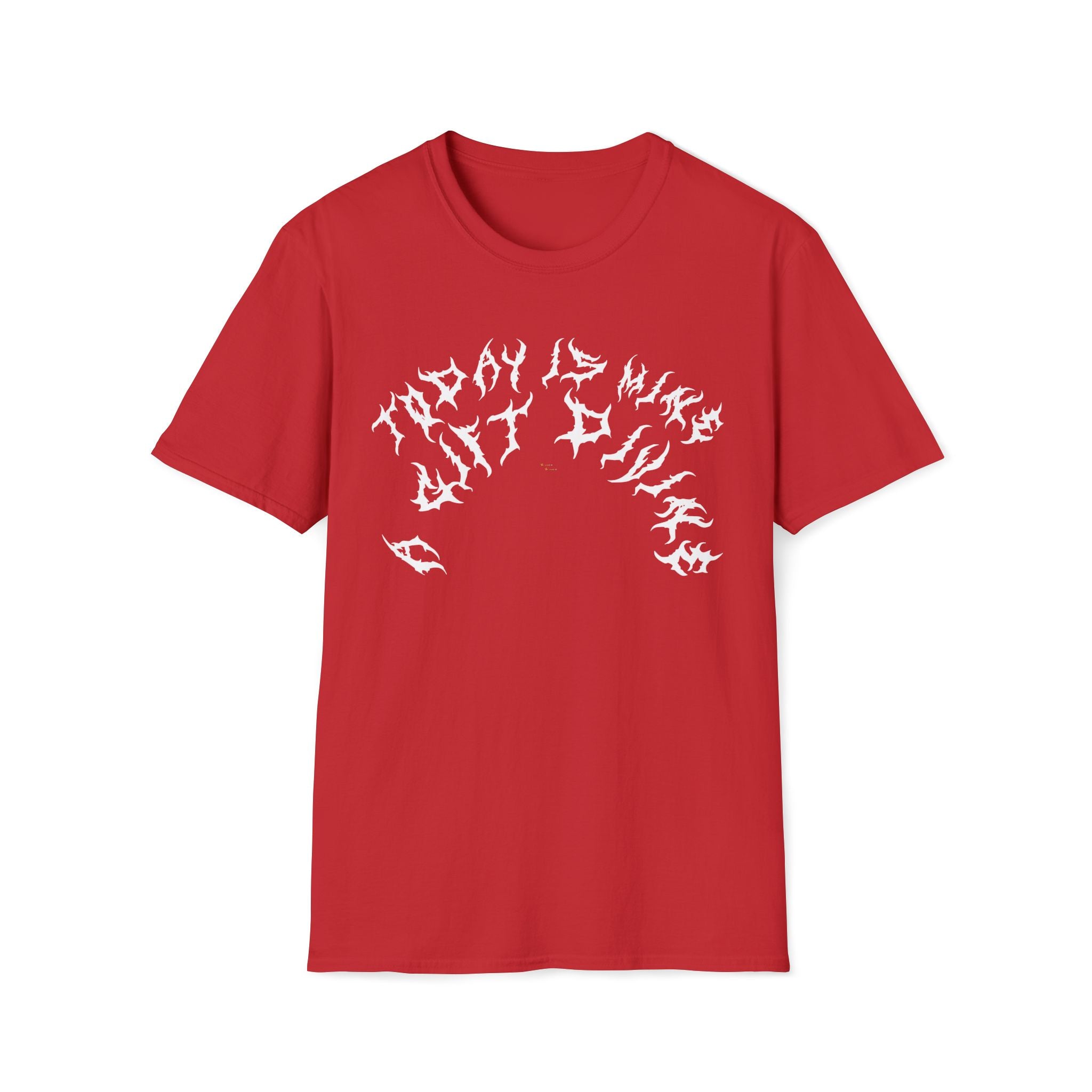 Lundr A Gift Divine White Text Tee