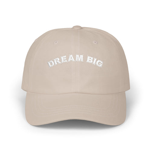 Bildsa Dream Big White Text Dad Hat