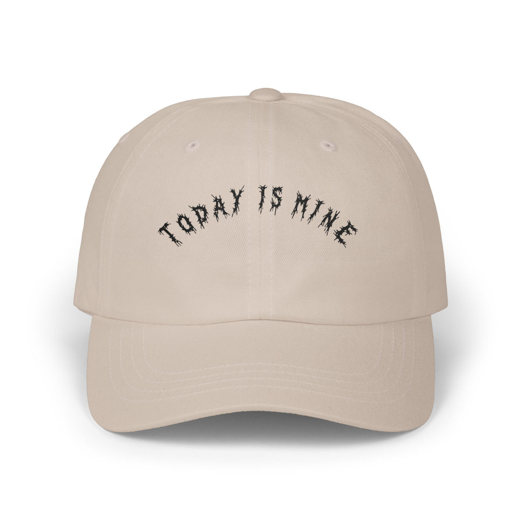 Hvita Today Is Mine Black Text Dad Hat