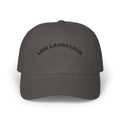 Bildsa Live Laugh Love Black Text Dad Hat