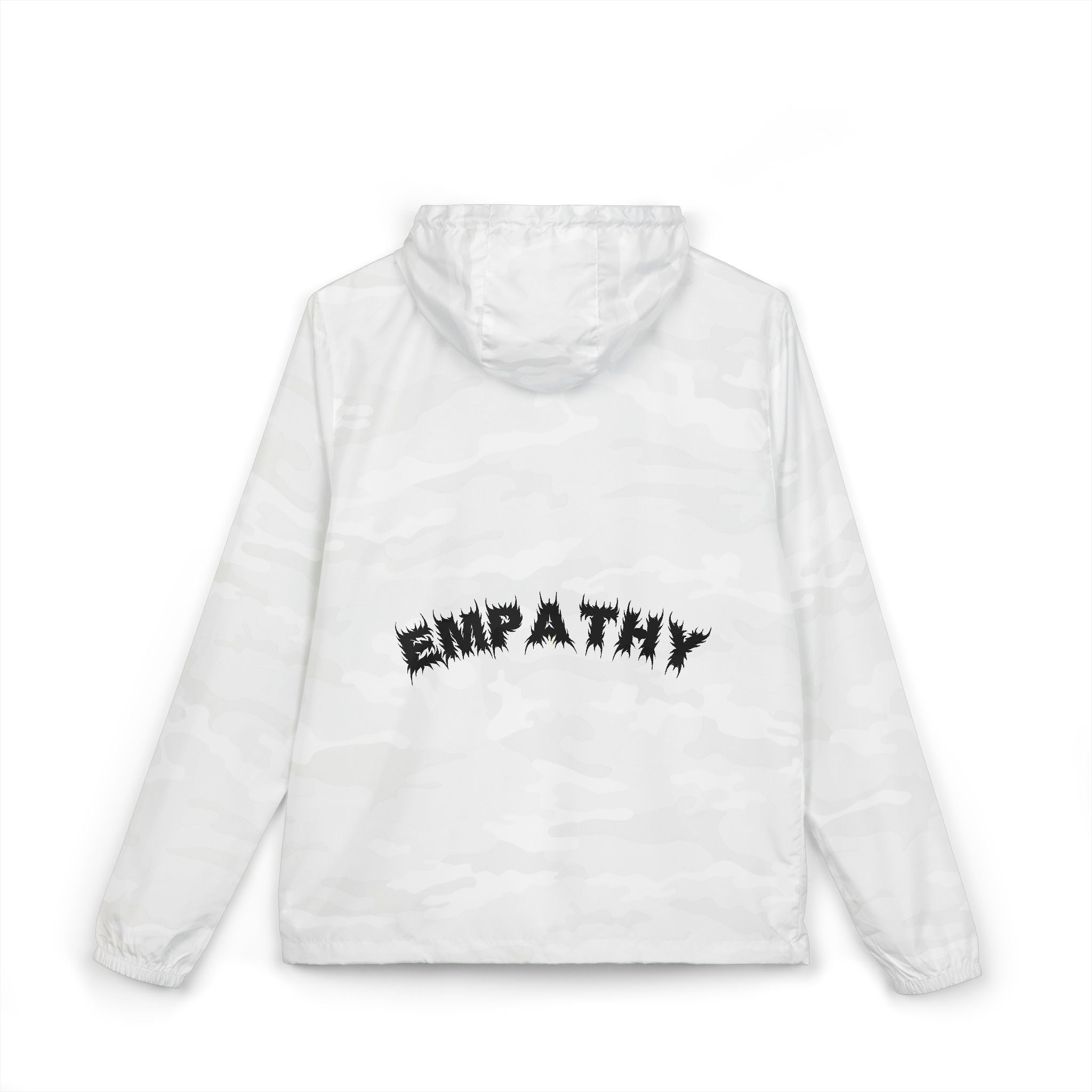 Bildsa Empathy Black Text Windbreaker