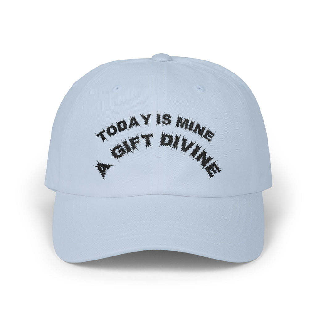 Bildsa A Gift Divine Black Text Dad Hat