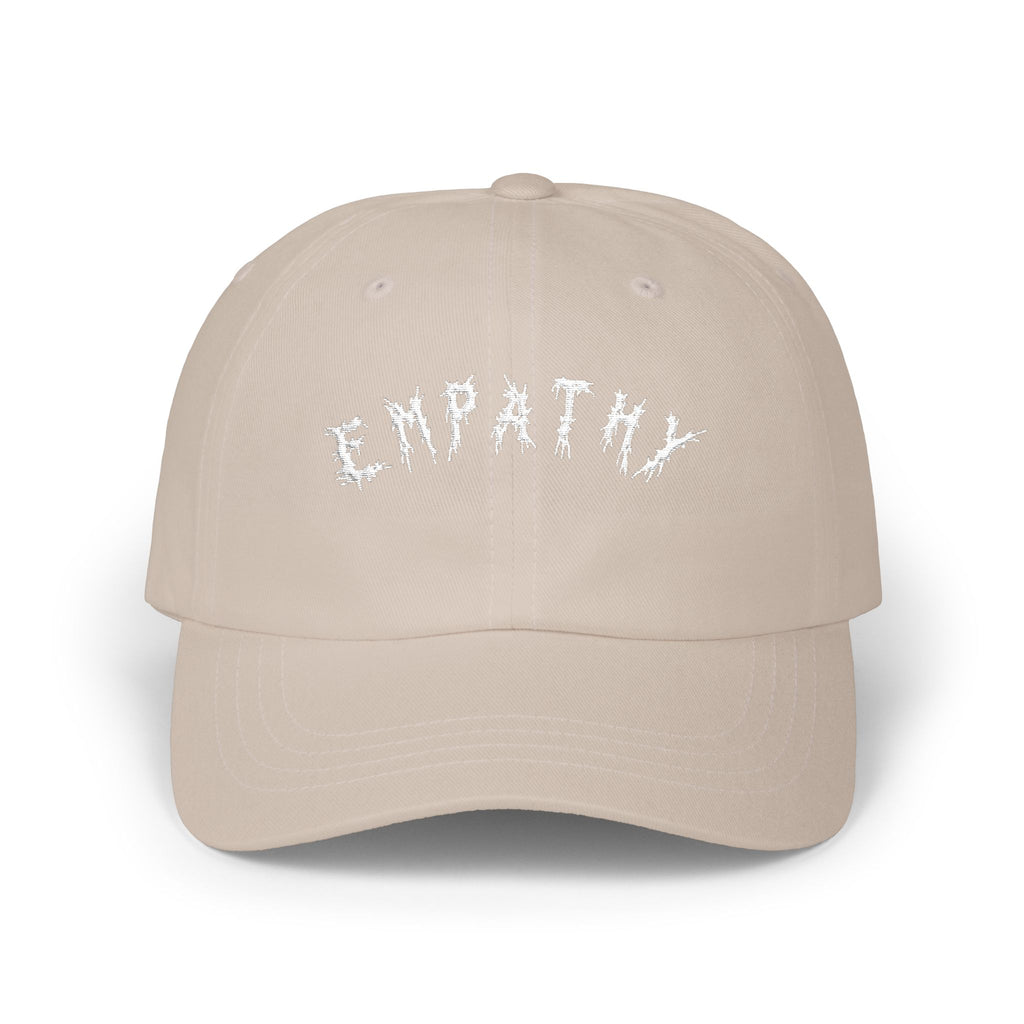 Hvita Empathy White Text Dad Hat