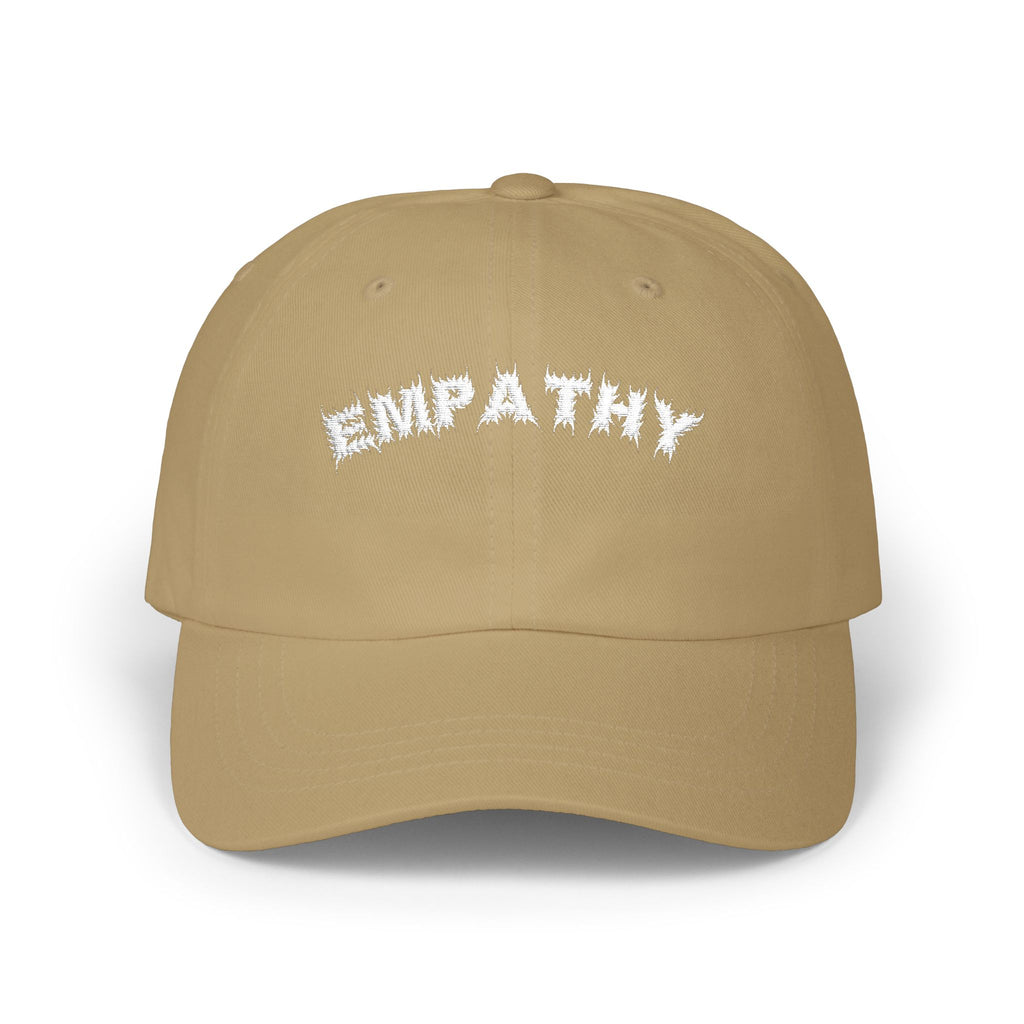 Bildsa Empathy White Text Dad Hat
