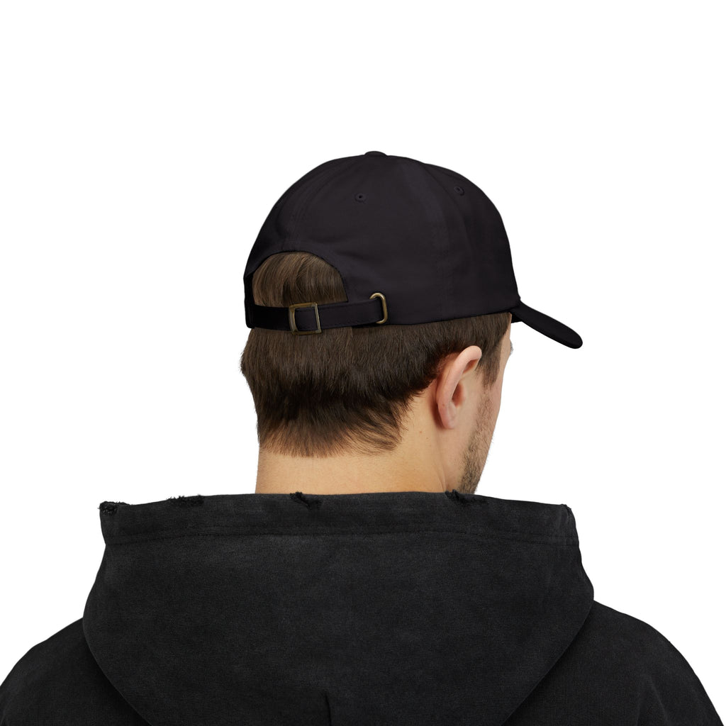 Hvita Be The Change White Text Dad Hat