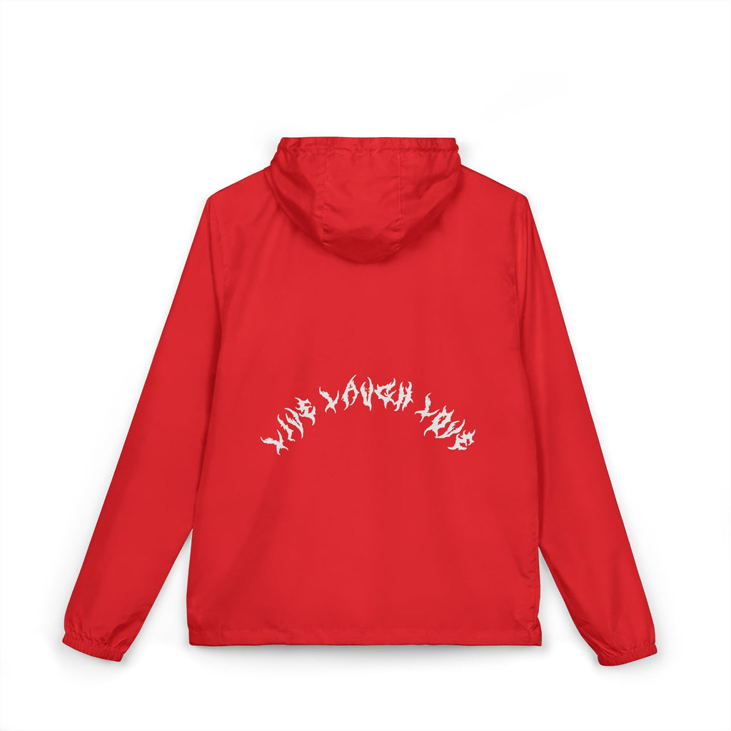 Lundr Live Laugh Love White Text Windbreaker