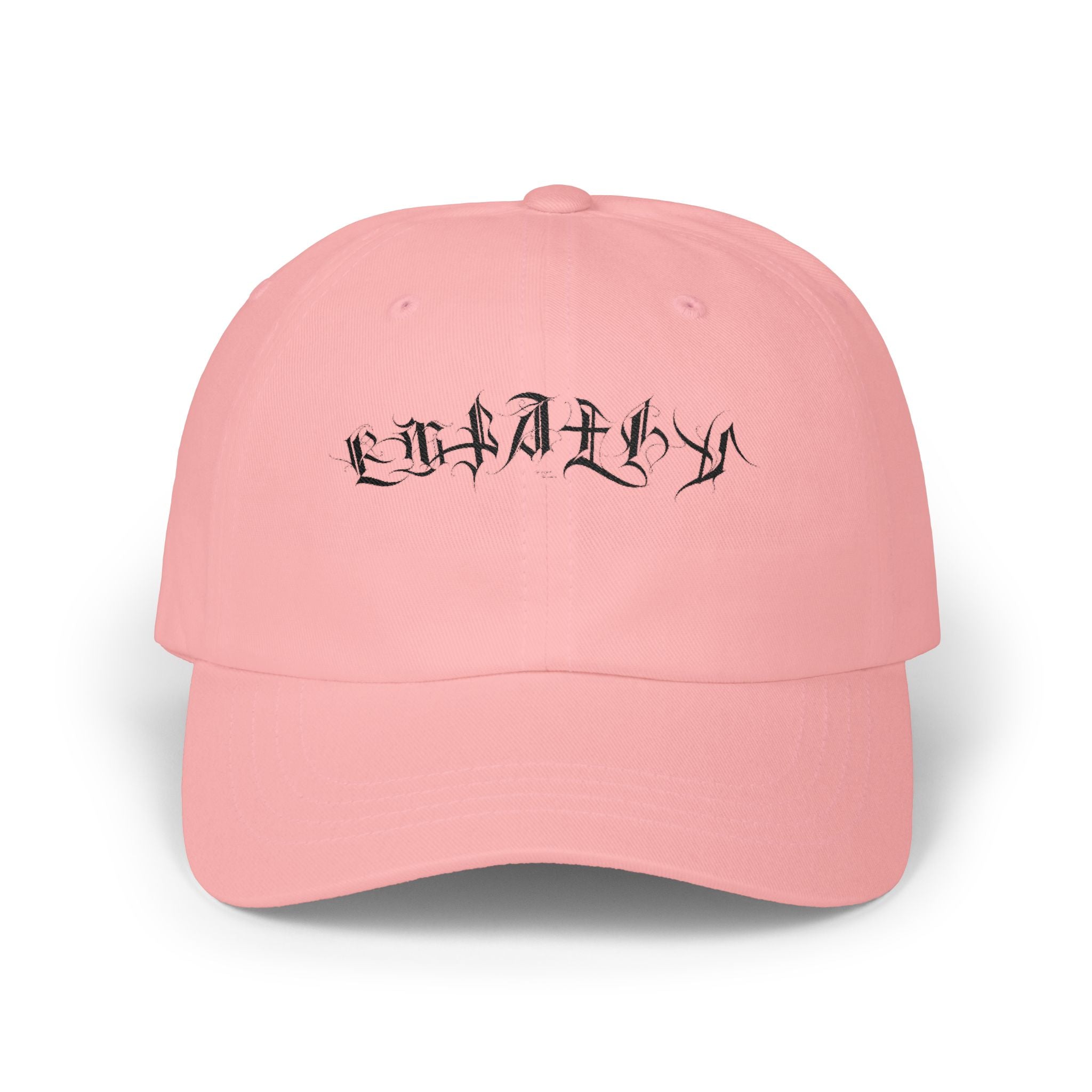 Ellioaey Empathy Black Text Dad Hat