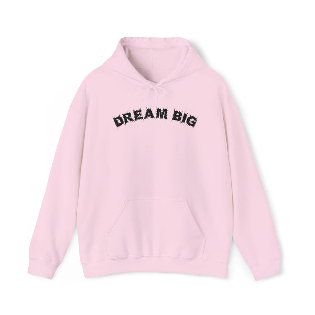 Bildsa Dream Big Black Text Hoodie