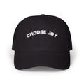 Bildsa Choose Joy White Text Dad Hat