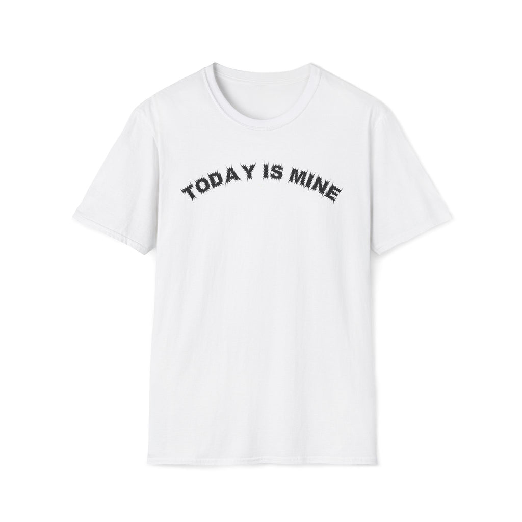 Bildsa Today Is Mine Black Text Tee