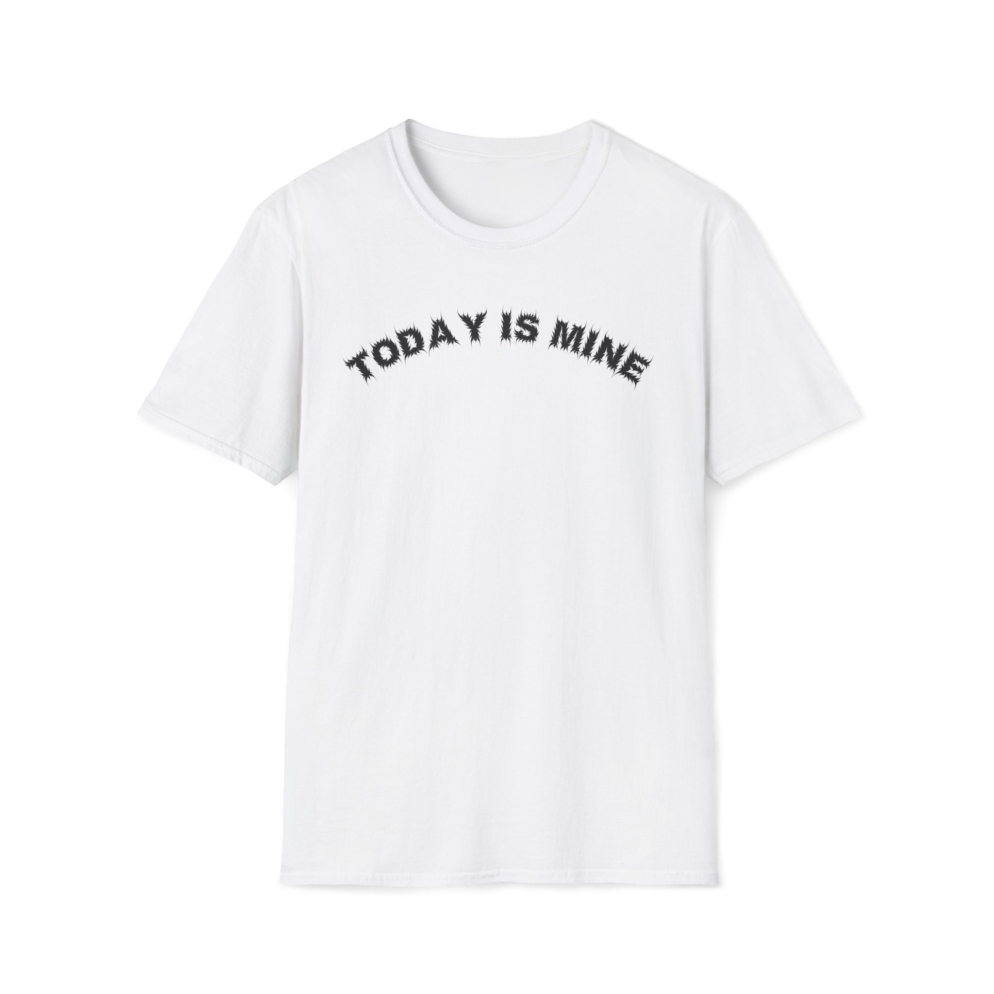 Bildsa Today Is Mine Black Text Tee