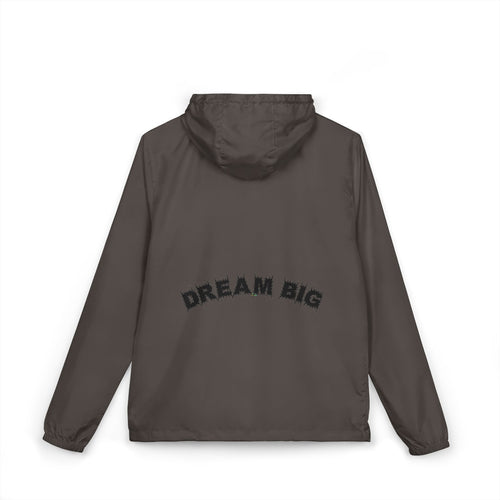 Bildsa Dream Big Black Text Windbreaker