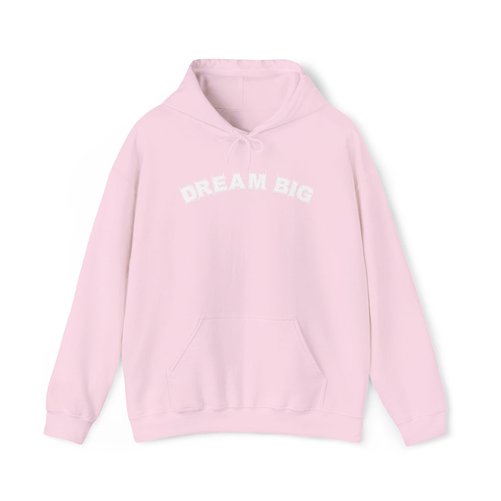 Bildsa Dream Big White Text Hoodie