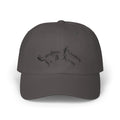 Ellioaey Everything Happens Black Text Dad Hat