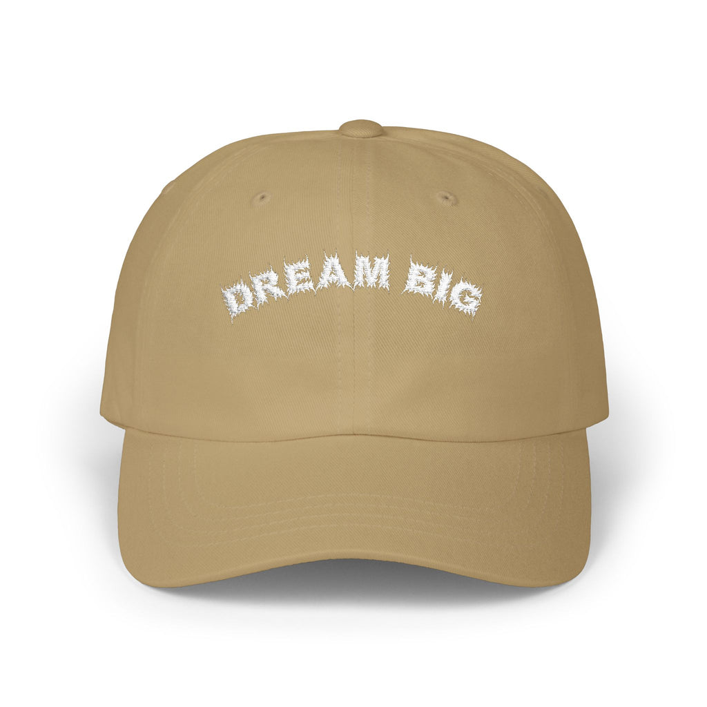 Bildsa Dream Big White Text Dad Hat