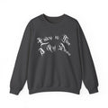 Ellioaey A Gift Divine White Text Crewneck
