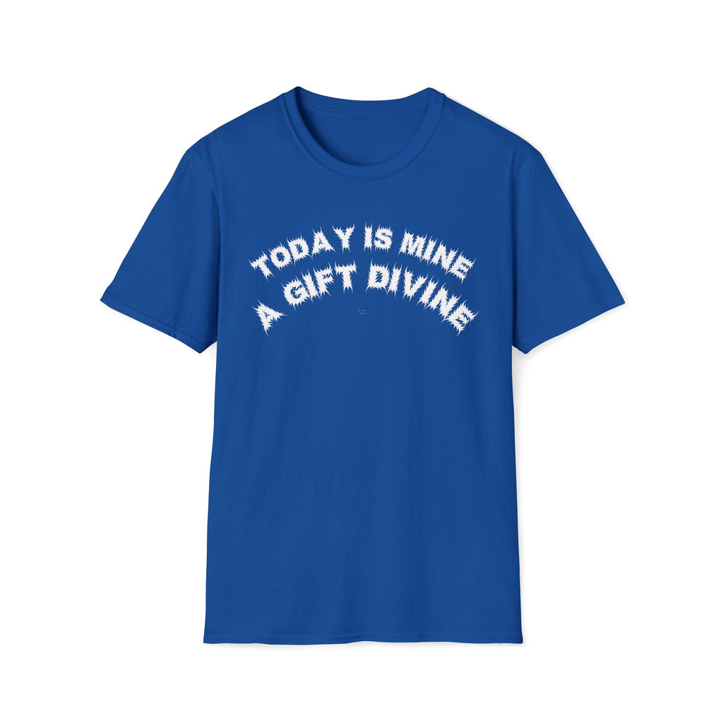 Bildsa A Gift Divine White Text Tee