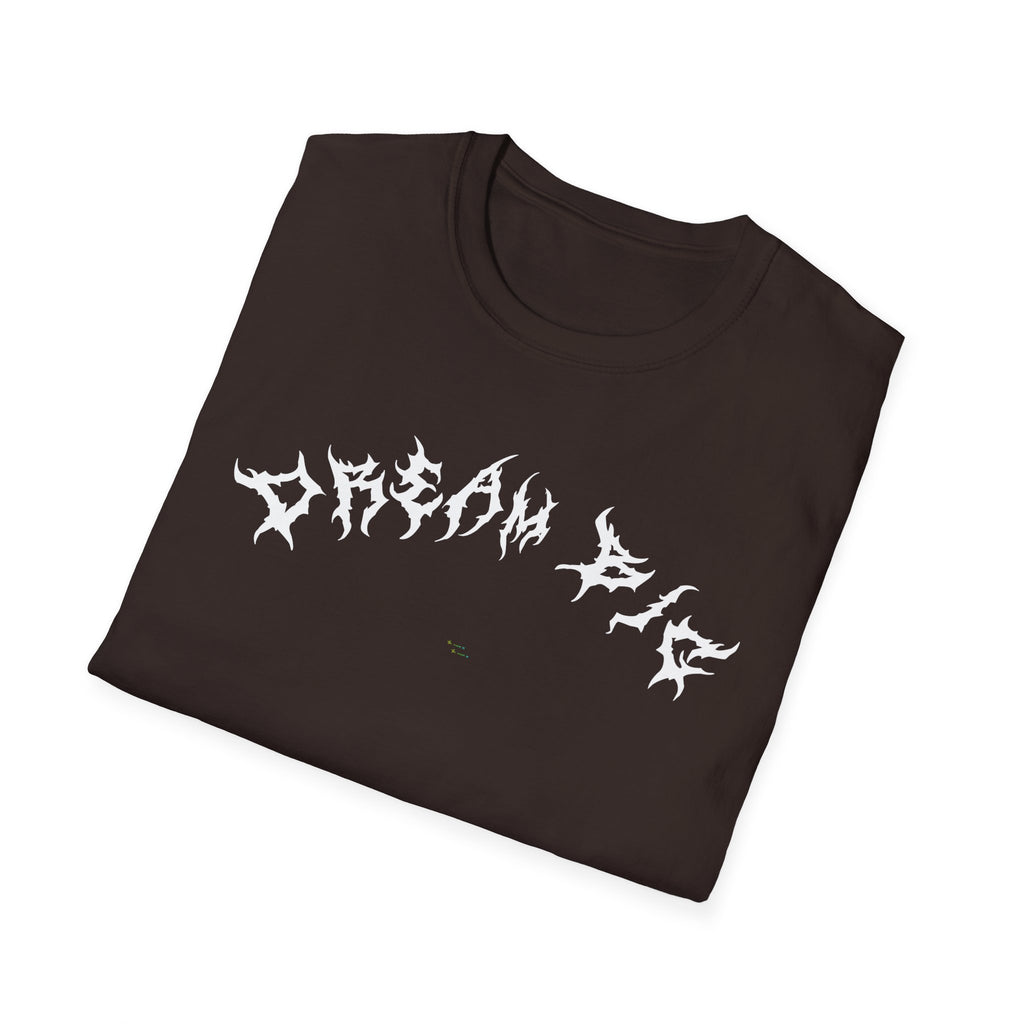 Lundr Dream Big White Text Tee