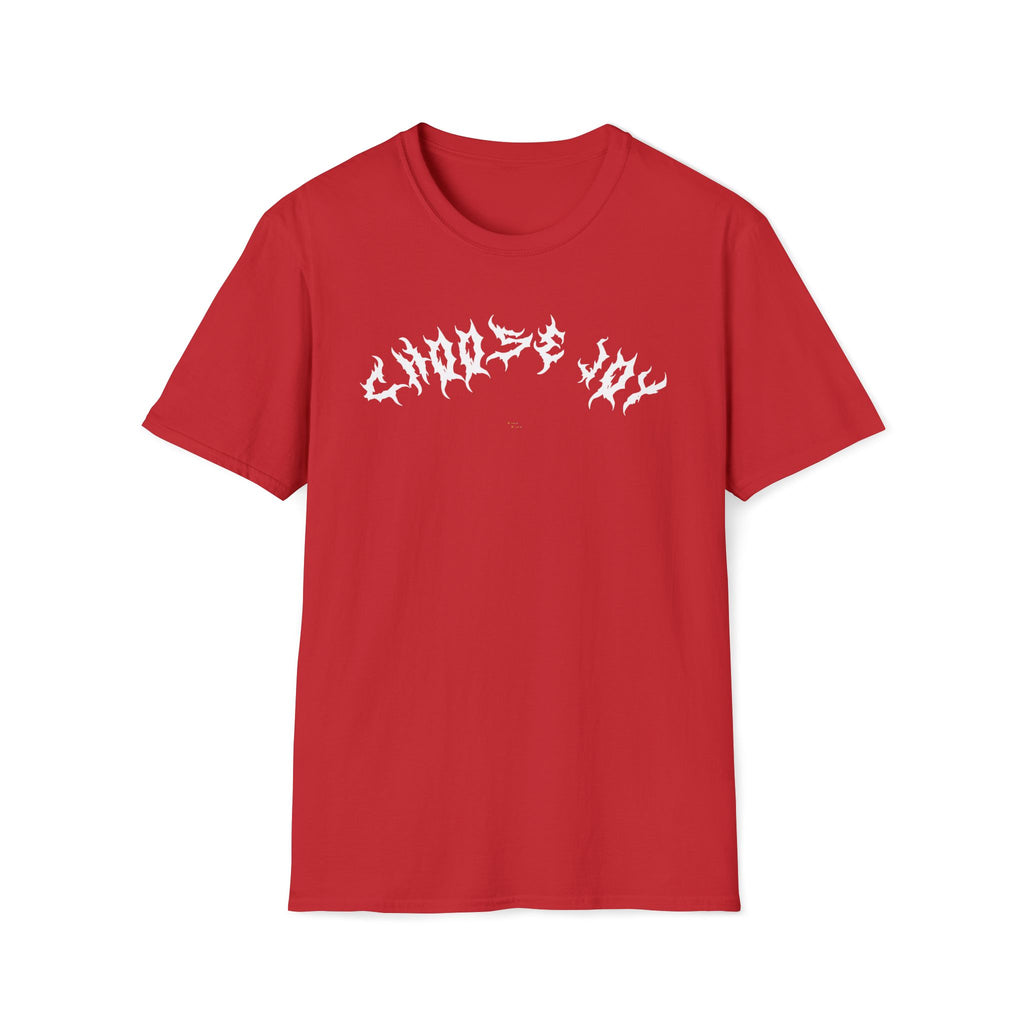Lundr Choose Joy White Text Tee