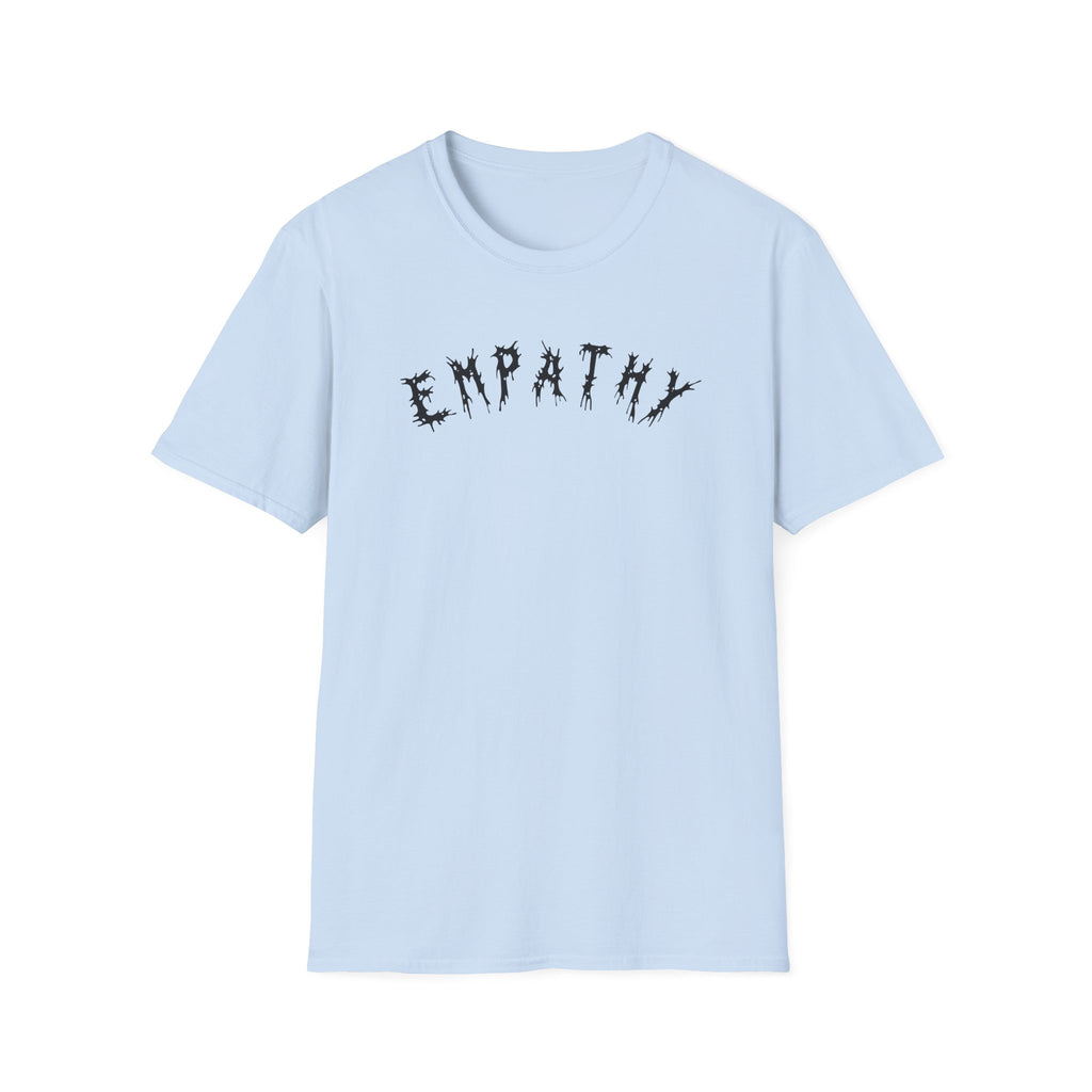 Hvita Empathy Black Text Tee