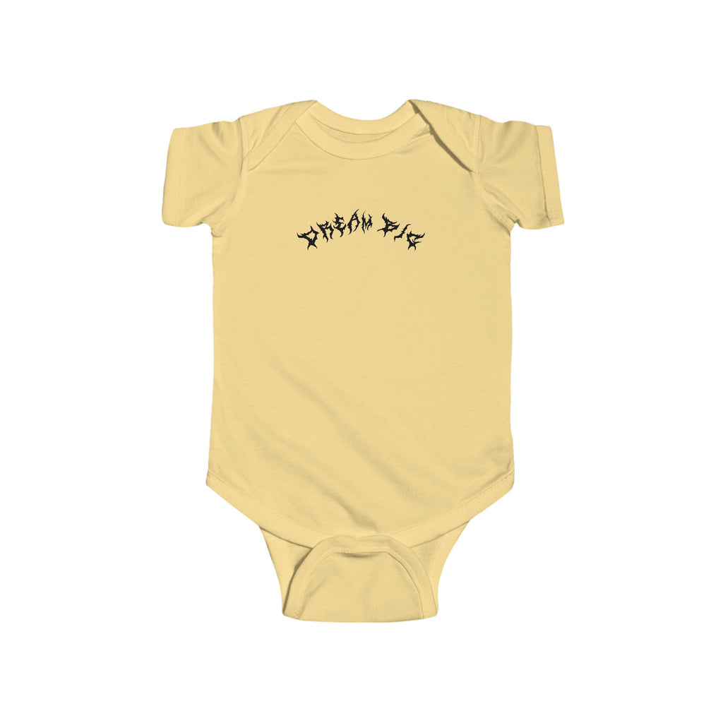Lundr Dream Big Black Text Baby Onesie