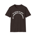 Bildsa My Heart Is Light White Text Tee