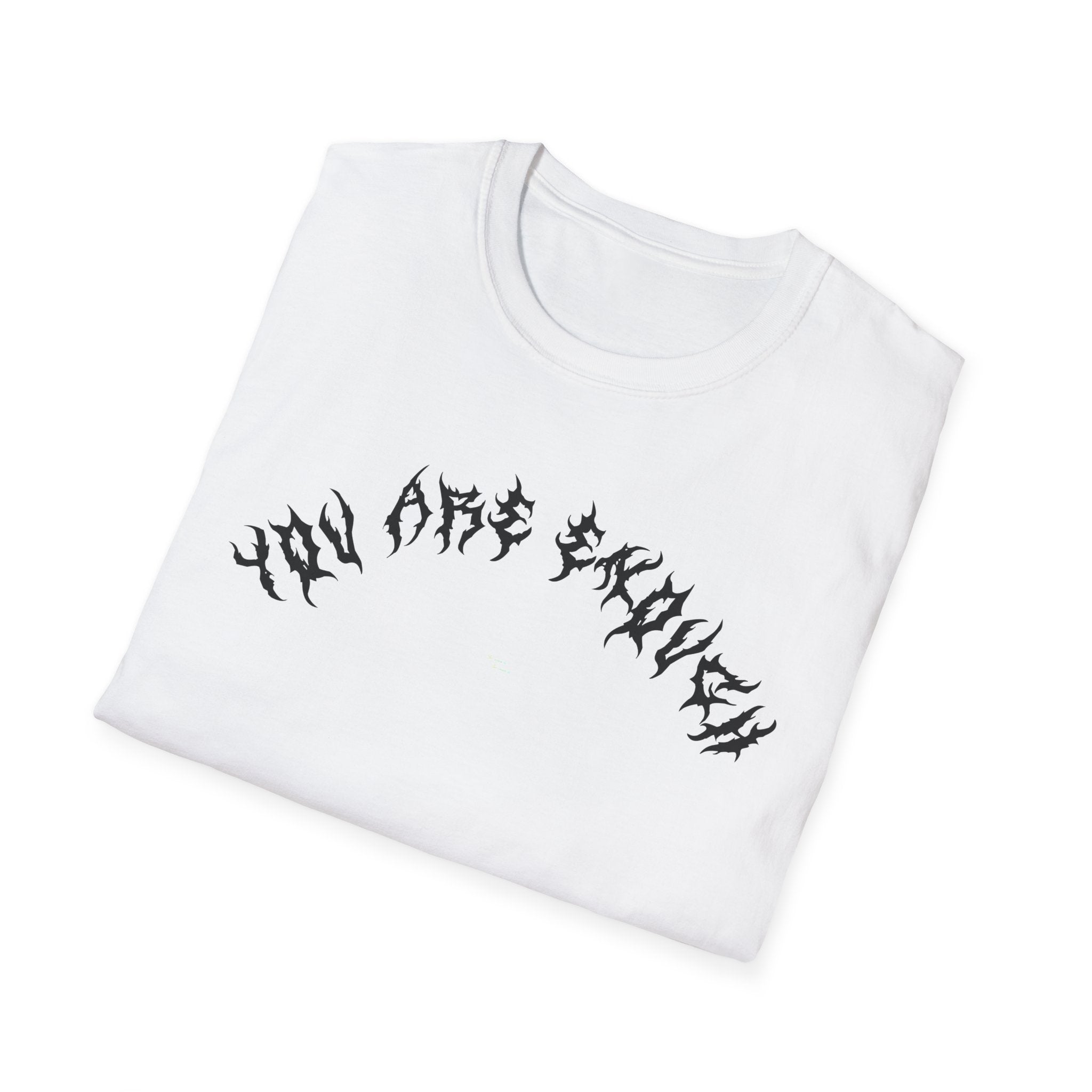 Lundr You Are Enough Black Text Tee