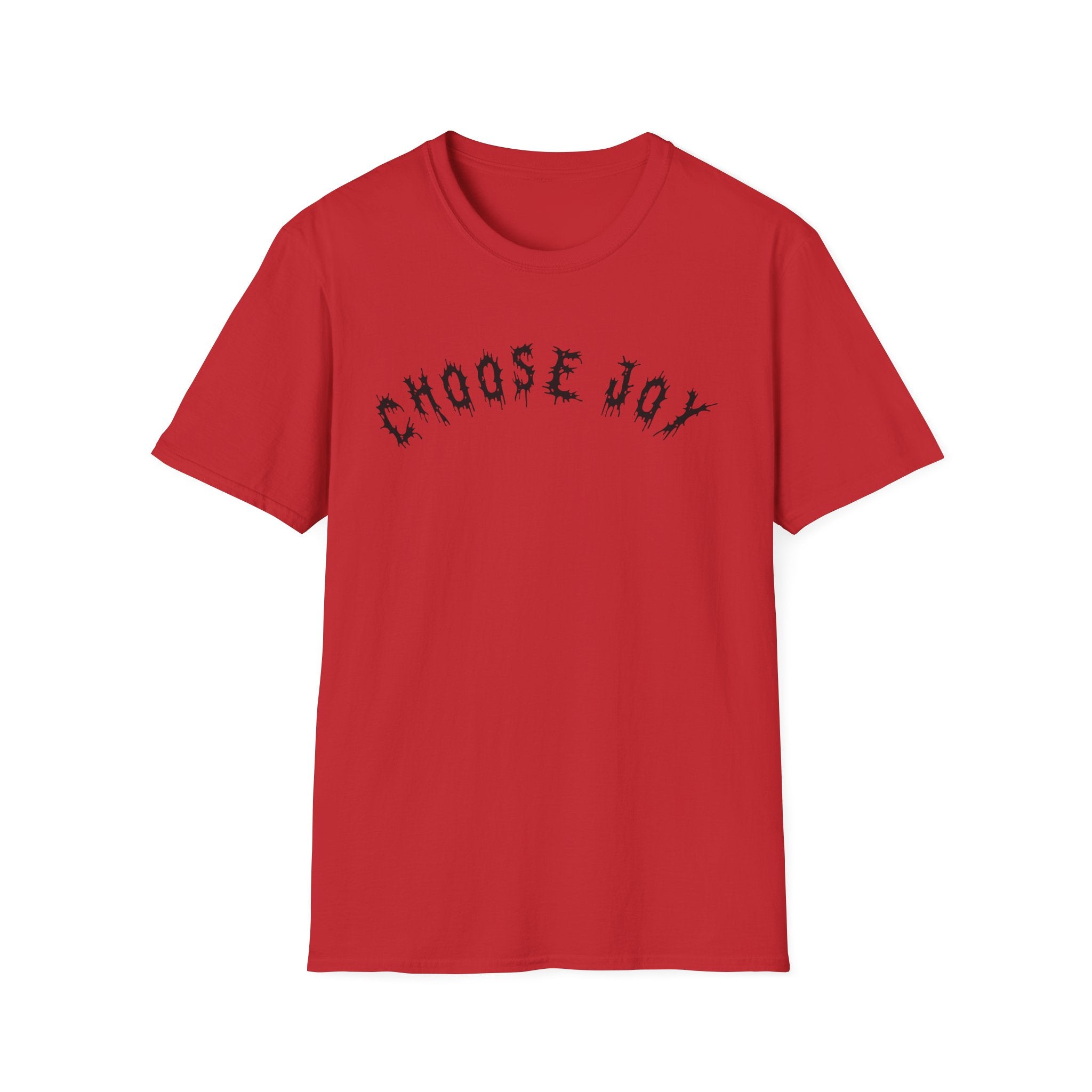 Hvita Choose Joy Black Text Tee