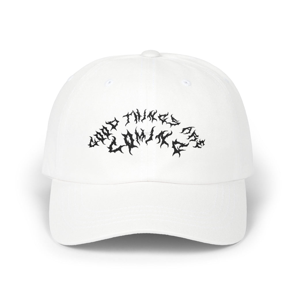 Lundr Good Things Are Coming Black Text Dad Hat