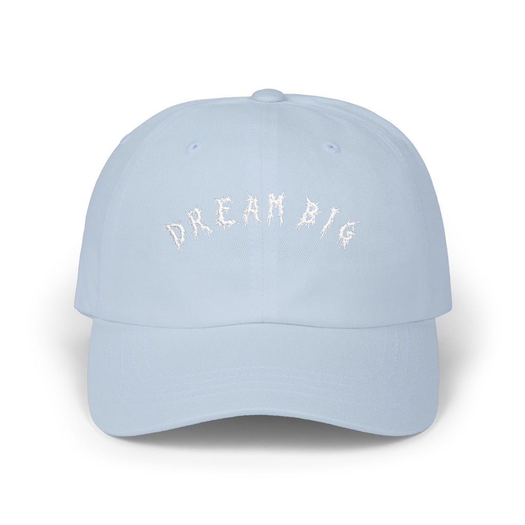Hvita Dream Big White Text Dad Hat