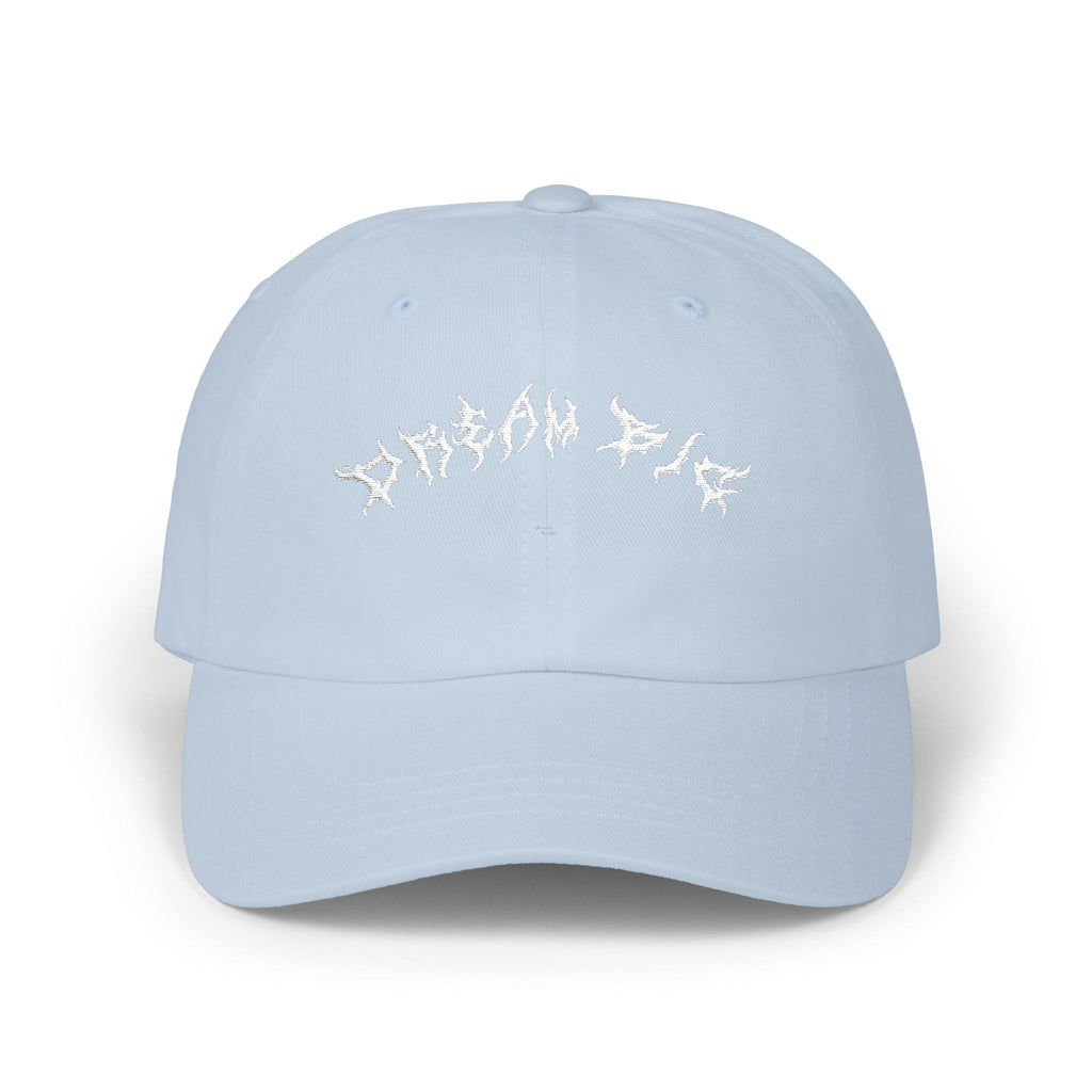 Lundr Dream Big White Text Dad Hat