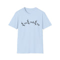 Ellioaey Live Laugh Love Black Text Tee