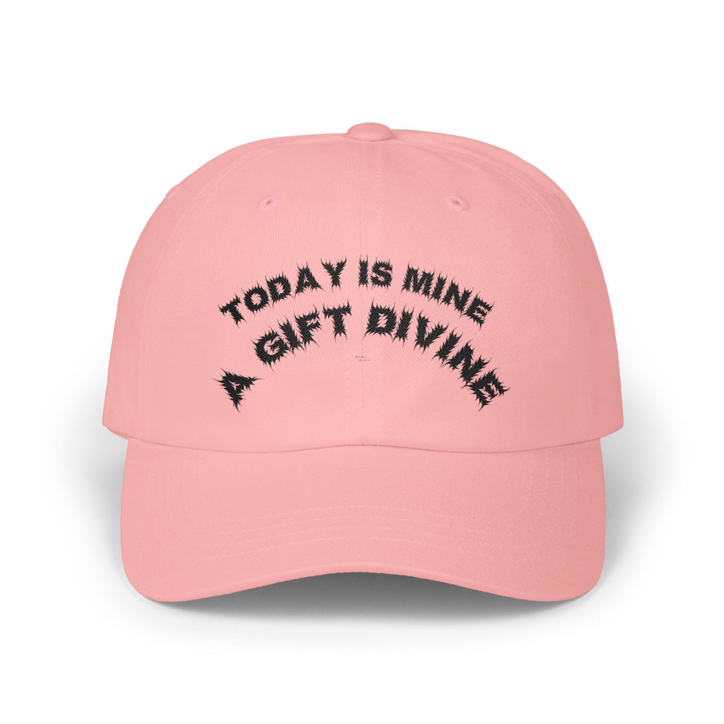 Bildsa A Gift Divine Black Text Dad Hat