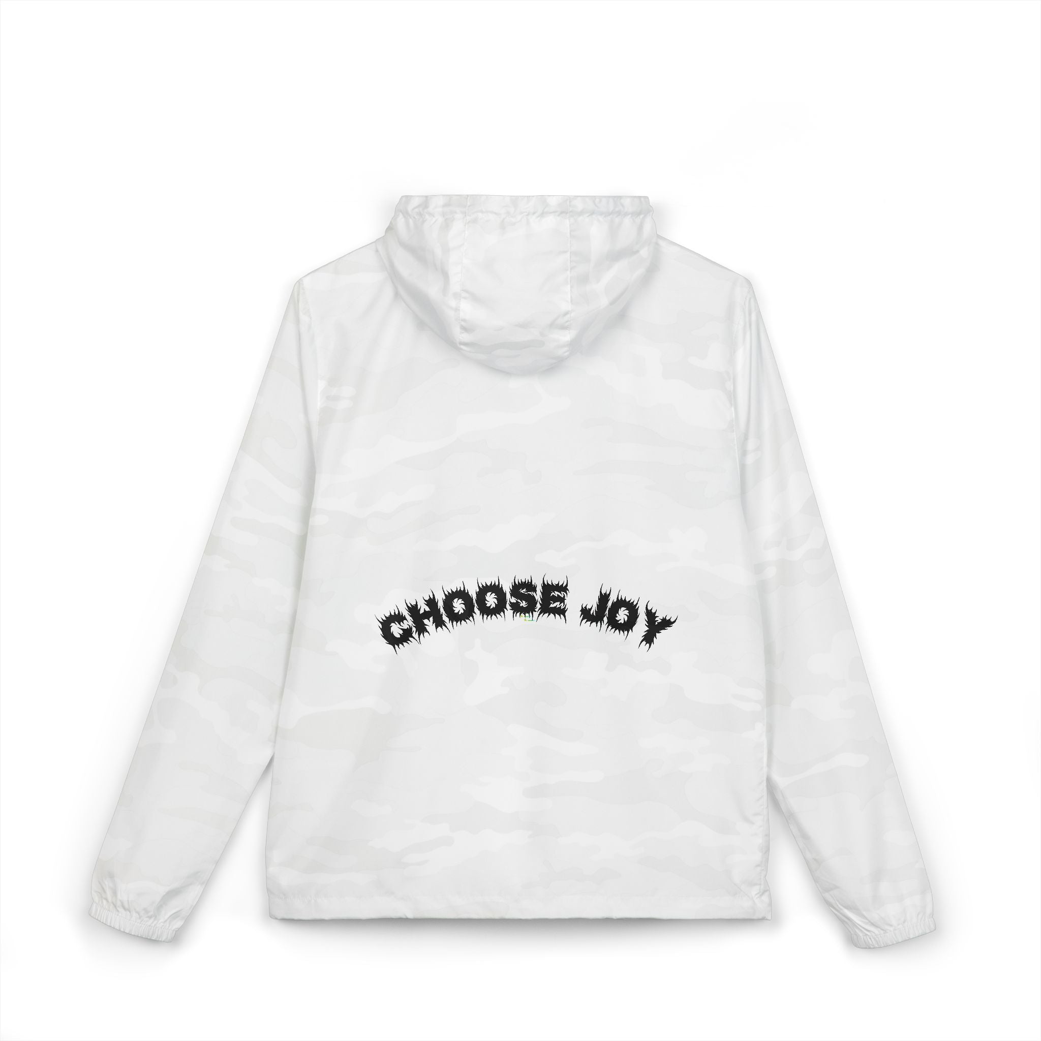 Bildsa Choose Joy Black Text Windbreaker