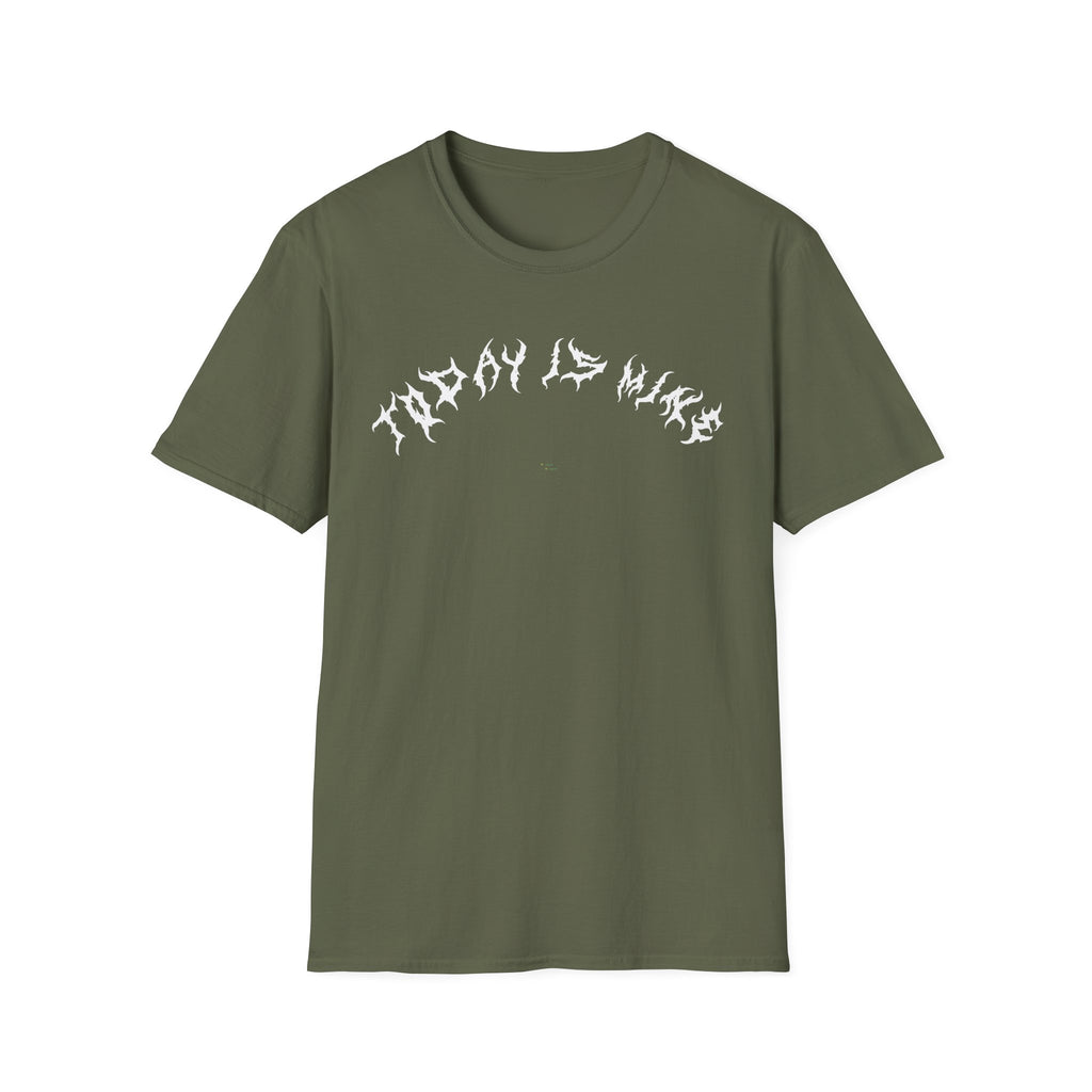 Lundr Today Is Mine White Text Tee