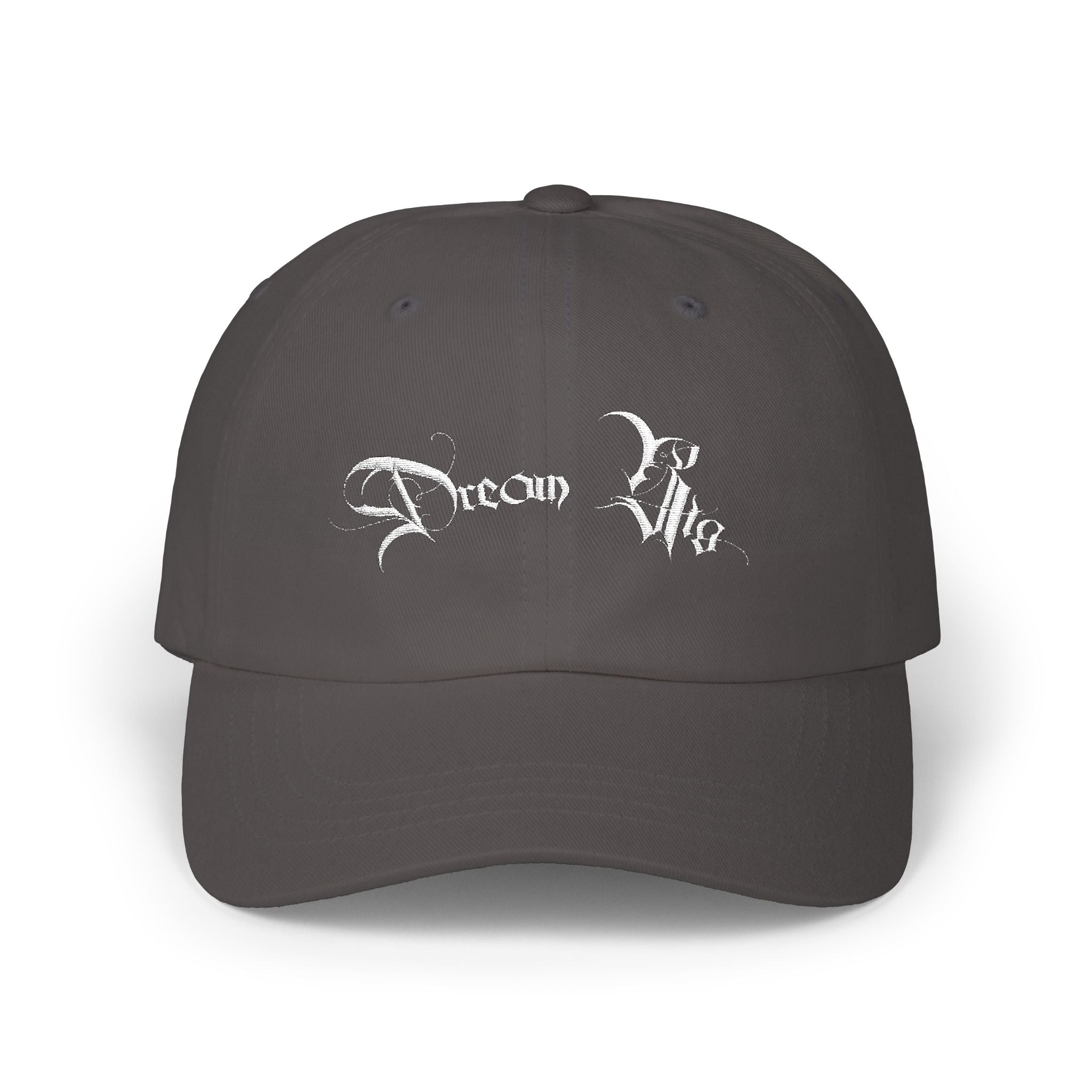 Ellioaey Dream Big White Text Dad Hat