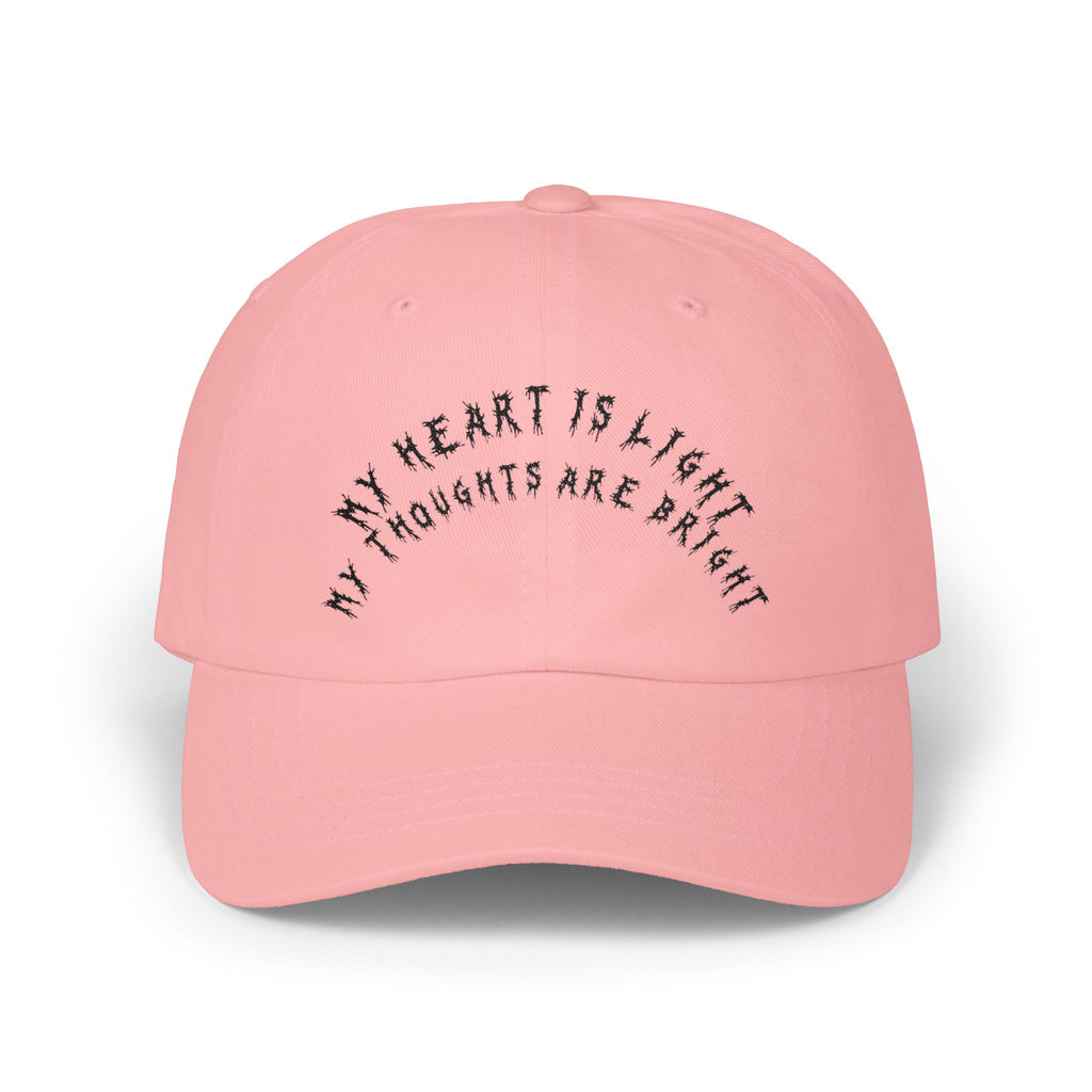 Hvita My Heart Is Light Black Text Dad Hat