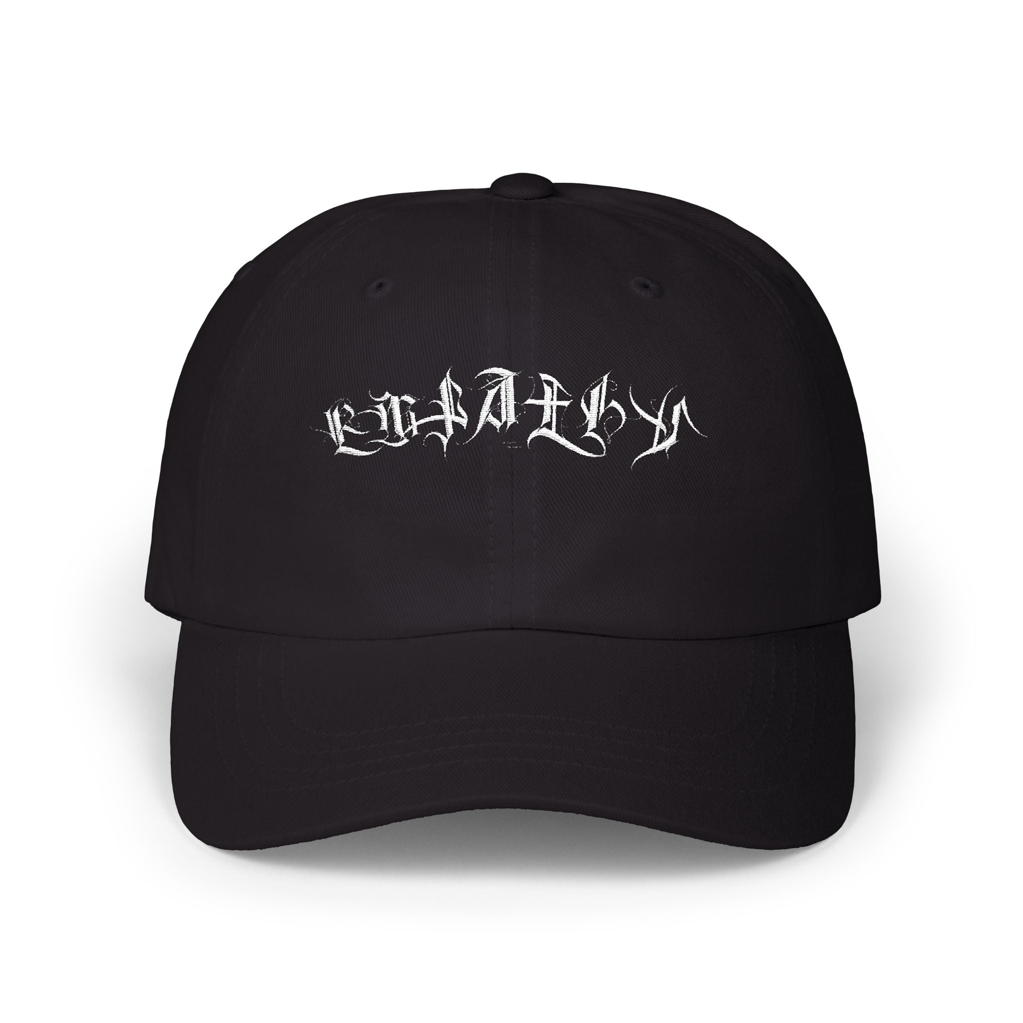 Ellioaey Empathy White Text Dad Hat