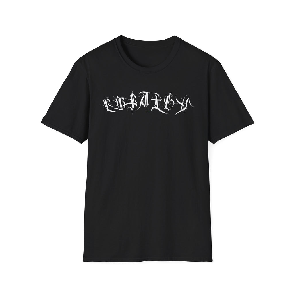 Ellioaey Empathy White Text Tee