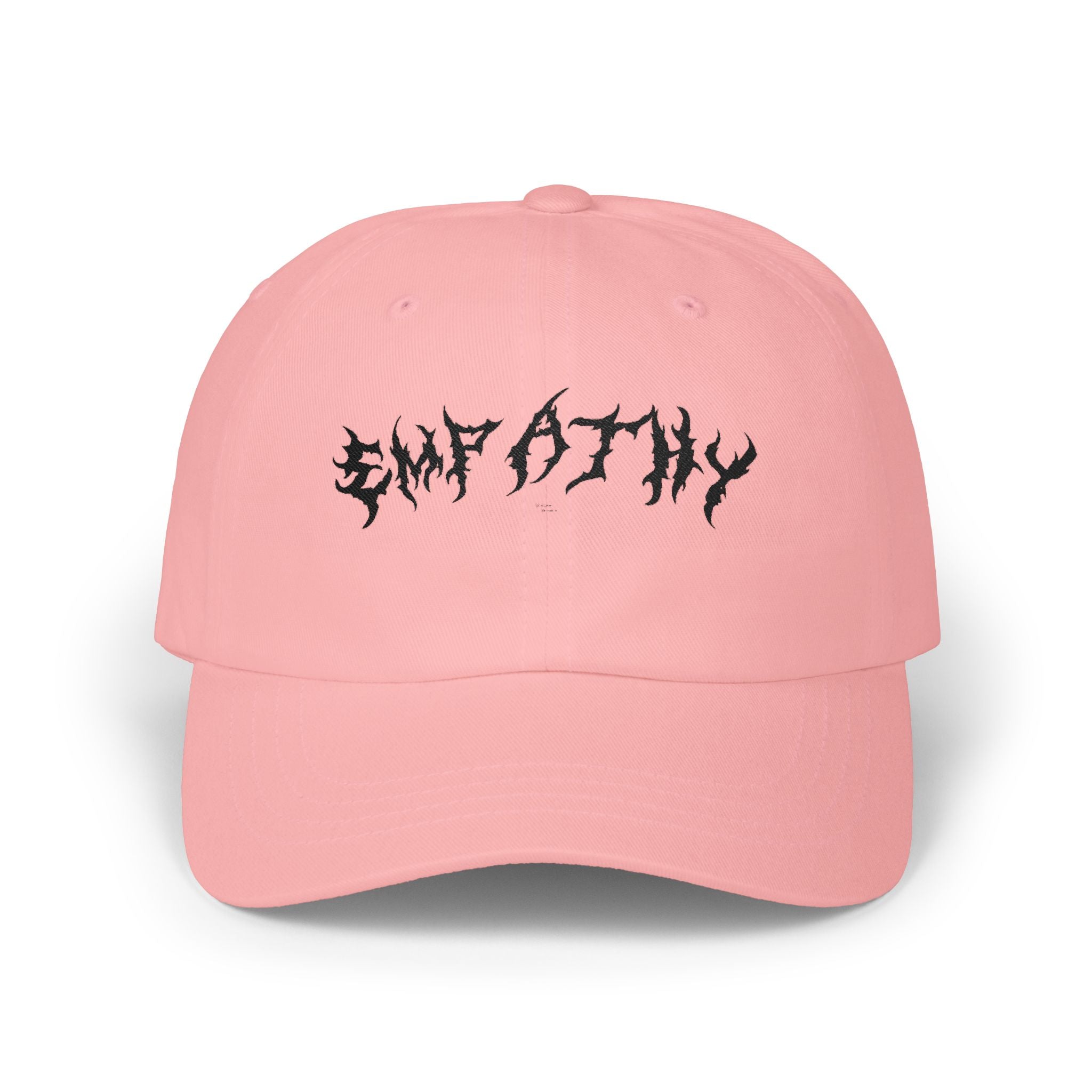 Lundr Empathy Black Text Dad Hat